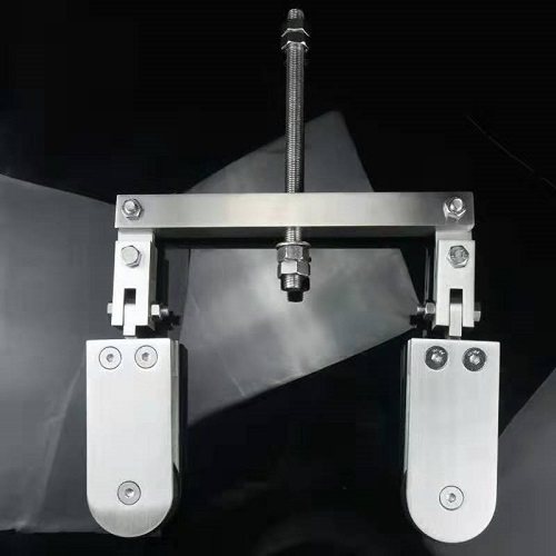 304 stainless steel large plate glass curtain wall hanging laminated plate glass floor glass curtain wall stainless steel hanger