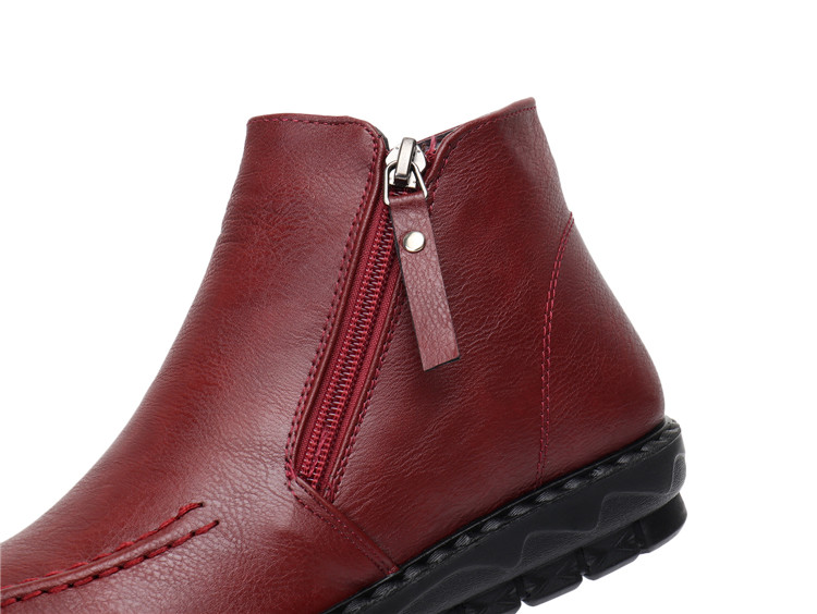 Bottes mi-saison femme      en Polyurethane - Ref 3251451 Image 13