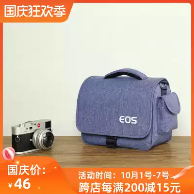 Canon camera bag single-eye shoulder portable micro-single-eye camera literary men and women digital photography 700D80D200DM50800D