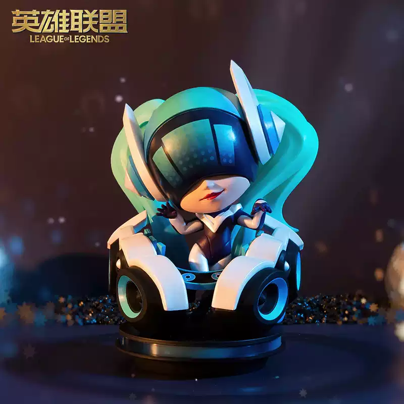 Figure Sona League of Legends Series 3 (#14) – DJ, XL 14cm (Pure Arts, Riot Games)