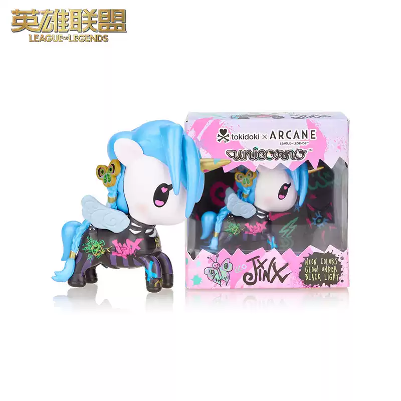 Figure Arcane Unicórnio Jinx – Tokidoki x Arcane – Special Edition