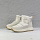 Women's snow boots, winter warm cotton shoes, thick soles for women
