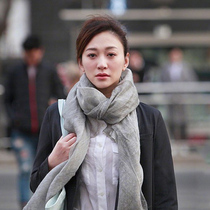 (100% mulberry silk)silk scarf womens wild long spring and autumn 2018 new silk silk scarf shawl dual-use