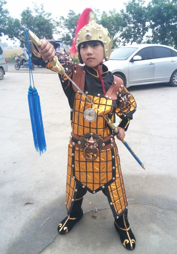 Film and TV Stage props armor Costume Adult Children Ancient General Hats General Safety Helmet Soldiers Warrior Safety Helmet