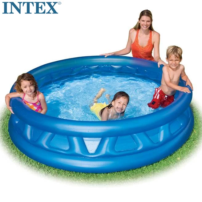 Intex, подлинный надувной плавательный бассейн, морской шаровый бассейн