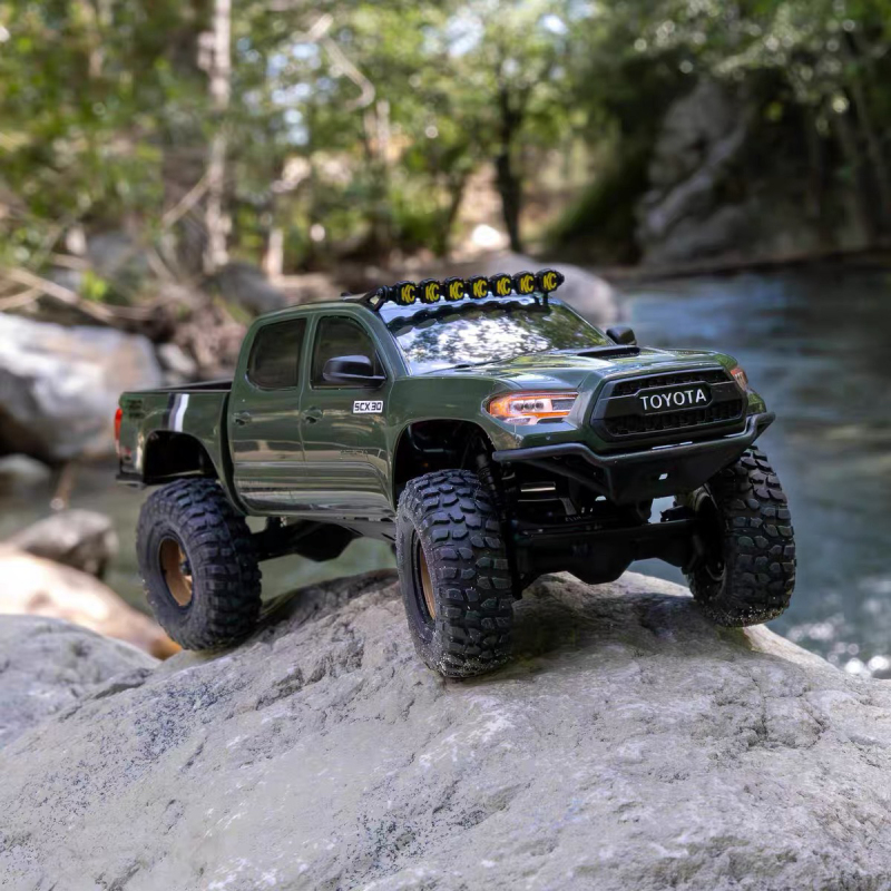 Scx30 1/30 Toyota Tacoma Four-Wheel Drive Brushed 2S Crawler Truck Tacoma Crawler Truck