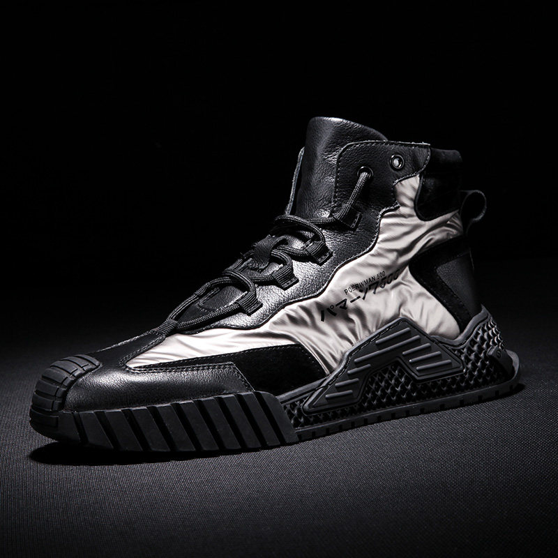 Men's shoes 2022 new breathable high-cylinder shoes Men's design Niche Martin Boots Men High Bon Shoes Martin Shoe Men