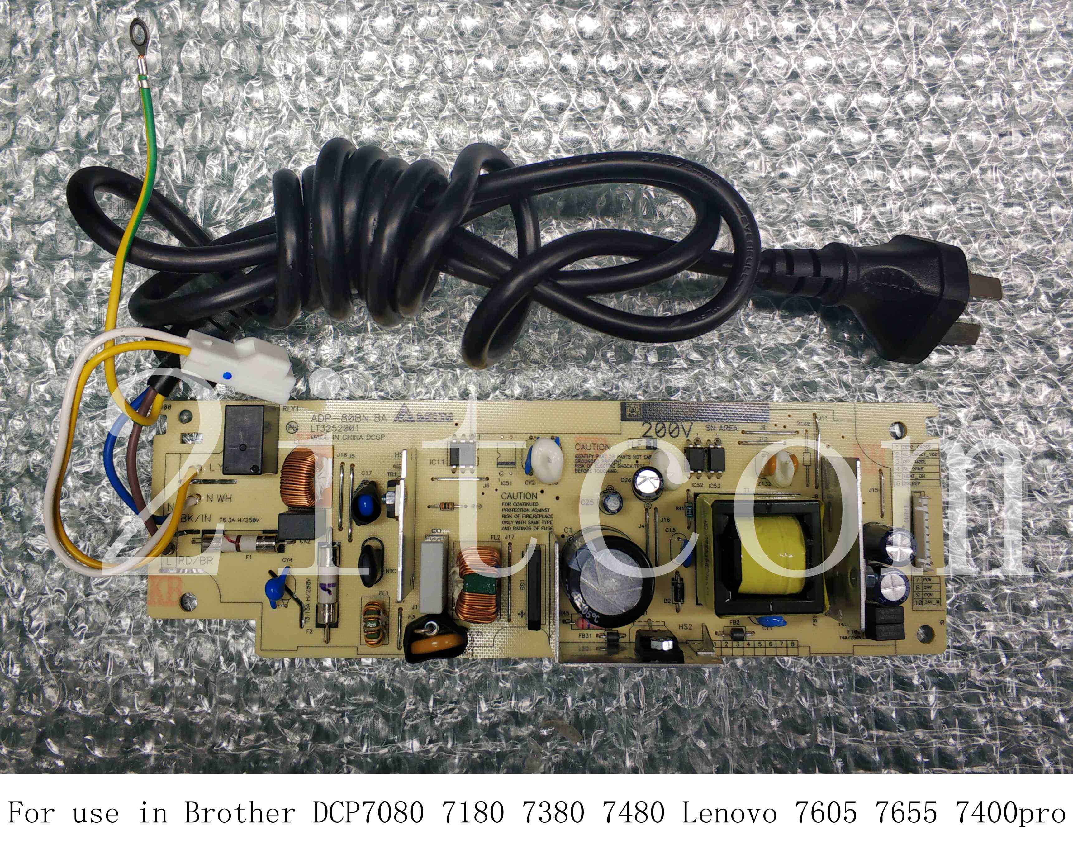 Brother 7380 7080 7180DN 7480 Lenovo 7400 M7605 Power Board Repair Exchange Direct Purchase