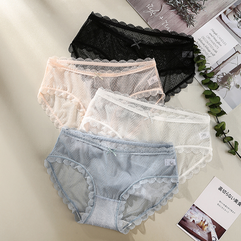 芬腾可安 低腰蕾丝性感透明网纱内裤*3条装 天猫优惠券折后¥39.9包邮(¥59.9-20)多套色可选 芬腾可安 低腰蕾丝性感透明网纱内裤*3条装 天猫优惠券折后¥39.9包邮(¥59.9-20)多套色可选