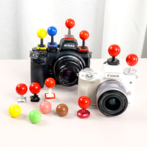 Suitable for Canon R50 Fuji ball hot shoe cover Nikon Sony zve10 multi-color creative spherical dust-proof hot shoe cover