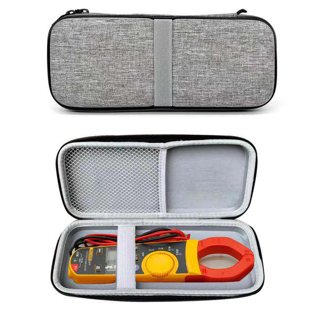 Suitable for Fluke F317 Clamp Meter Storage Bag, F319 F365 Multimeter Protective Case, F373 Hard Shell Bag