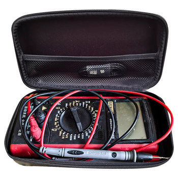 Suitable for Fluke 117C 175C Multimeter Storage Bag, Victory Digital Multimeter Shockproof Hard Shell Bag