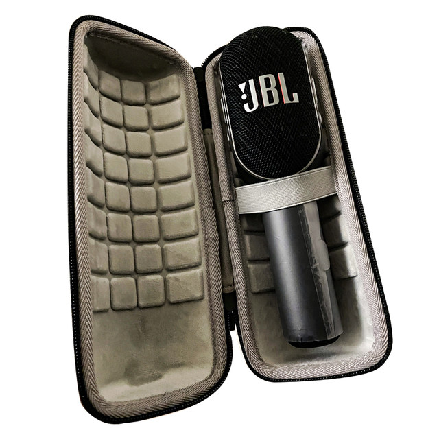 Suitable for Jbl Kmc350 Audio Integrated Microphone Storage Bag, Bluetooth Microphone Hard Shell Bag, Foam Shockproof Bag