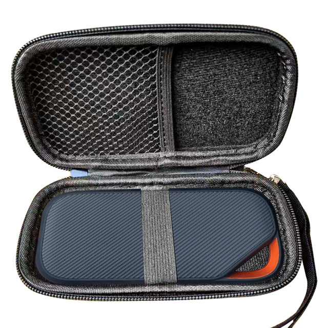 Suitable for Sandisk E82 Mobile Solid-State Drive Storage Bag, Hard Shell, Pressure-Resistant and Shock-Proof Bag, Portable Protective Case