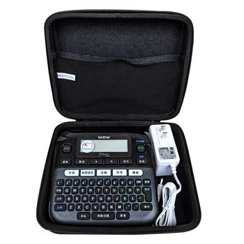 Suitable for Brother Pt-D210 Label Machine Storage Bag, Handheld Portable Label Printer Hard Shell Shockproof Bag