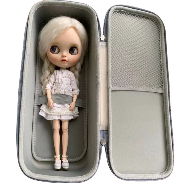 Bjd Doll Comes with a Makeup Bag, Ob24 Body Doll Travel Bag, 1/8 and 1/6 Scale Plush Doll Bag, Enlarged Hard Shell Bag
