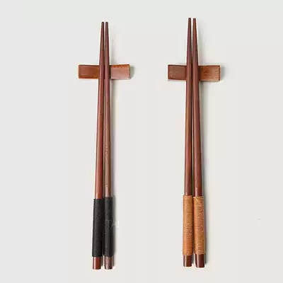 Japanese style creative natural wood chopsticks winding wood chopsticks handmade environmental protection wood oil-free wax-free wood iron wood