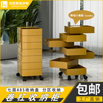 Beauty perm and dyeing trolley storage cabinet hairdresser hairstylist storage rack tool cabinet barber shop hair salon storage cabinet