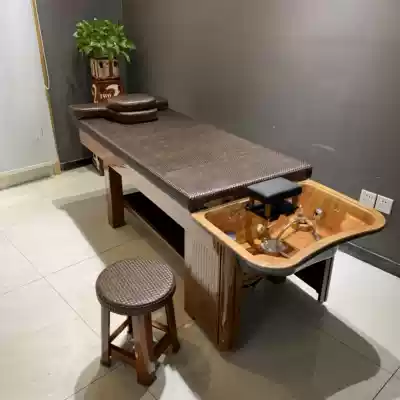Head Road Soup Washing Bed Thai Washing Bed Lie Shop Special Lie Fumigation Spa Massage Beauty Hair Shampoo