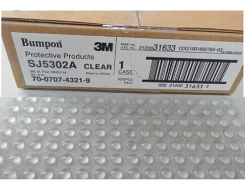  3M 3M 5302 3M5302A transparent foot mat 3000 pieces 2 2MM* 7 9MM