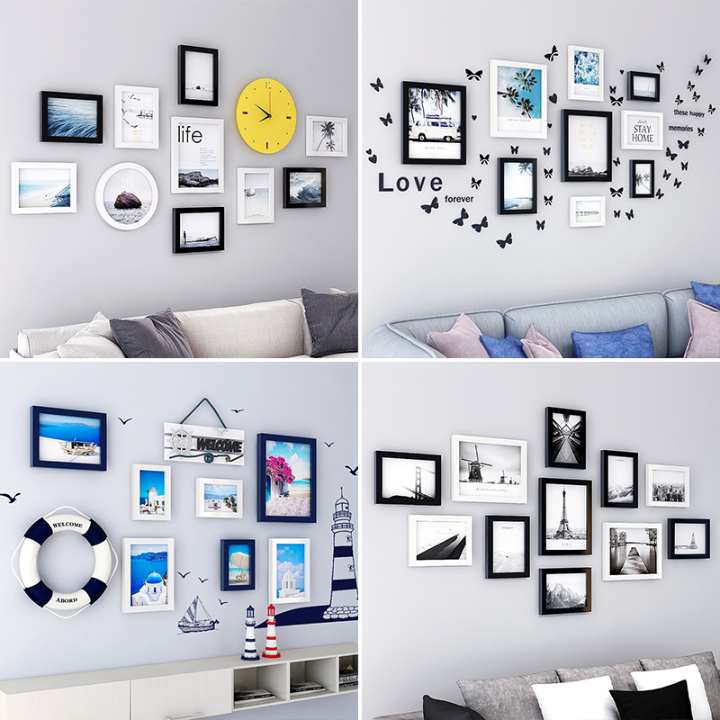 Modern minimalist living room decoration painting sofa background wall dining room mural Nordic bedroom apartment bedside painting