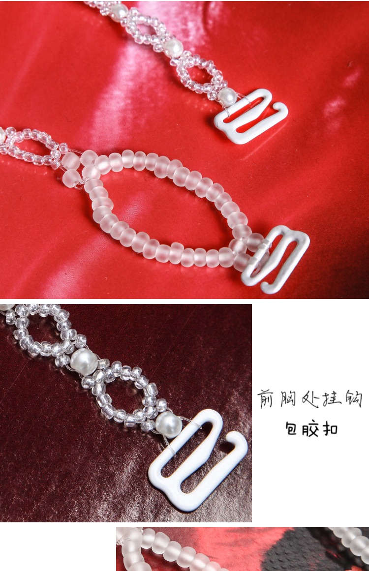 Áo ngực mờ trong suốt với áo ngực ngọc trai vô hình với áo chống trượt bờ biển Hàn Quốc vẻ đẹp đầy đủ hàng trăm nhân dân tệ miễn phí vận chuyển day áo lot soi bun
