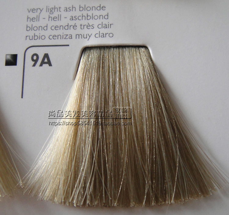 Imported GOLDWELL Topchic alkaline hair dye hair dye 9A light linen gray green