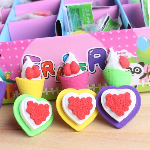 Обучающие канцтовары, мультяшные учебные пособия, ластик для школьников, японские и корейские, подарок на день рождения, оптовые продажи