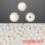 Акриловое украшение-шарик, браслет из бисера ручной работы, бусины, аксессуар для волос, аксессуары, 10мм