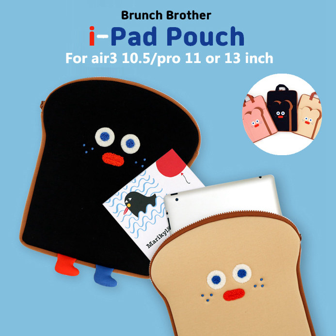 Korea romane toast ipad liner bag 11 inch apple tablet air10 5 storage bag pro computer bag female