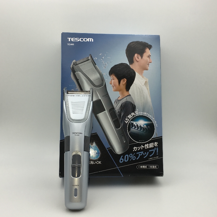 TESCOM hair clipper TC470 electric clipper TC460 rechargeable 450 household shaving adult baby professional
