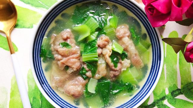 做碗快手汤,有菜有肉又有汤,营养完全够