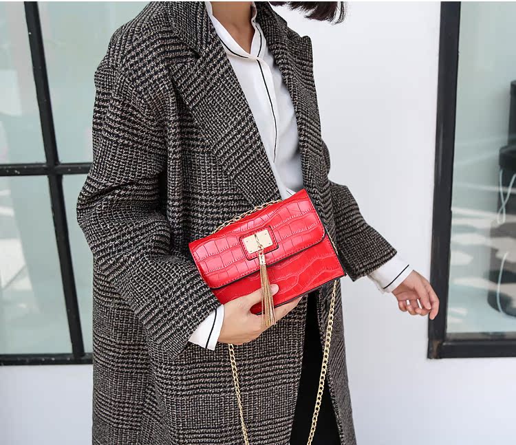 Ins siêu lửa túi nhỏ nữ 2018 mới túi nữ chic chain bag Túi xách nữ túi đeo vai thủy triều túi xách nữ da mềm hàng hiệu