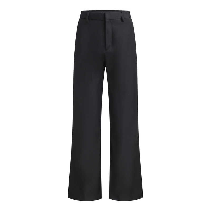 Hoocheer Japanese Imported Modal High-Quality Structured Stylish Slimming Flared Dress Pants Casual Pants