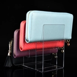 Акриловый бумажник, стенд, кошелек, прозрачная сумка с петлей на руку, очки, аксессуар, система хранения