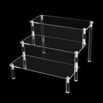 Acrylic display rack storage rack desktop storage rack placement toy model sundries transparent desktop placement rack