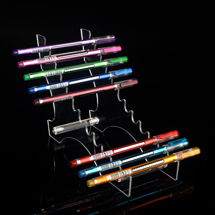 Acrylic transparent neutral pen - frame Eyebrow pencil - frame Pencil display rack