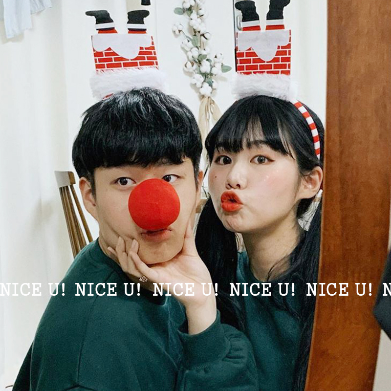 Christmas Red Nose Dress Up Prop Clown Magic Props Stage Show Props