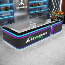 Billiard Hall Bar Bar Internet Cafe Club Front Desk KTV Fashion Cashier Dance Room E-Sports Hotel Reception Desk