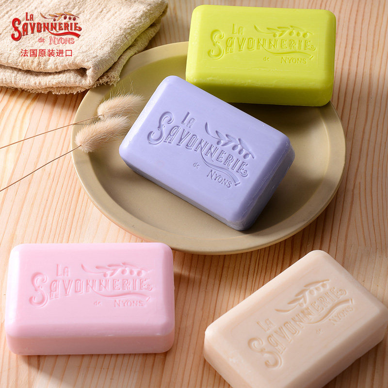 French Essential Oils Soap French neon Bath Soap Rose