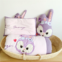 Baby autumn and winter quilt knitted cotton pure cotton Children winter quilt with quilt cover newborn bed Bedding Nursery Thickened