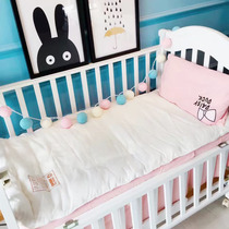 Crib quilted by the core bedclothes infant cotton quilted by baby New frontier cotton flowers by small quilts for children with small bed breathable bedding