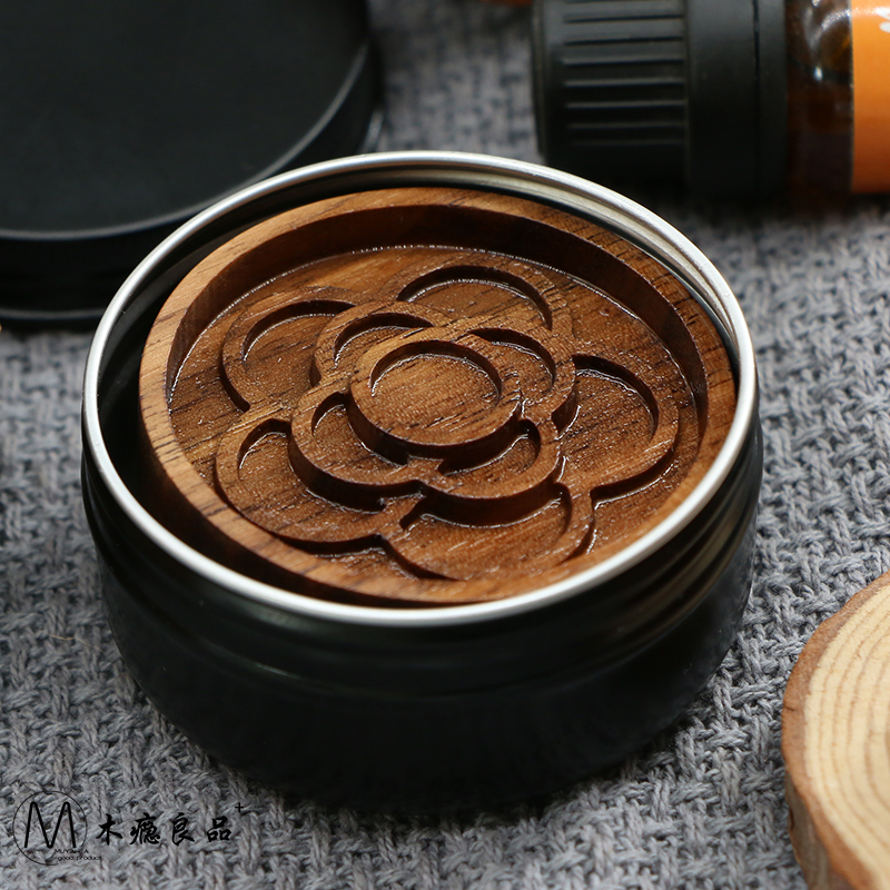 Boxed garland aromatherapy essential oil wood diffuser wood bedroom portable fragrance living room perfume aromatherapy ornaments