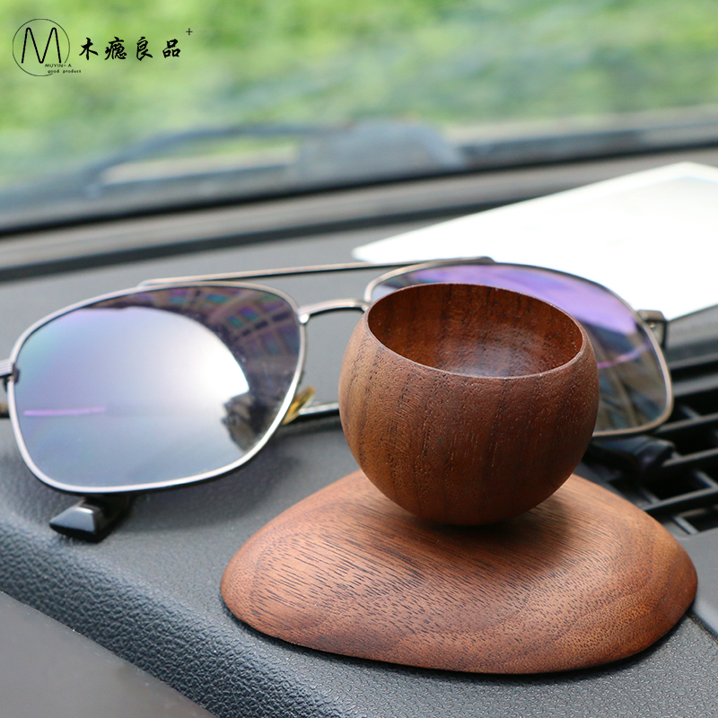 Car tumbler diffuser fragrance wood perfume seat car diffuser essential oil household fire-free aroma diffuser fragrance stone
