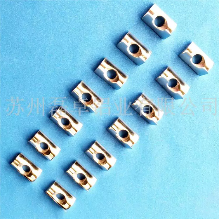 Shrapnel Nut Công nghiệp tiêu chuẩn Châu Âu Hồ sơ nhôm chuyên dụng Dây buộc đai ốc Lò xo Hồ sơ nhôm Lắp khối Đai ốc - Chốt