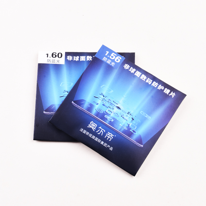 Anti-Blu-ray radiation-resistant thin aspherical lenses 1 56 1 60 Computer eye lenses Myopia lenses
