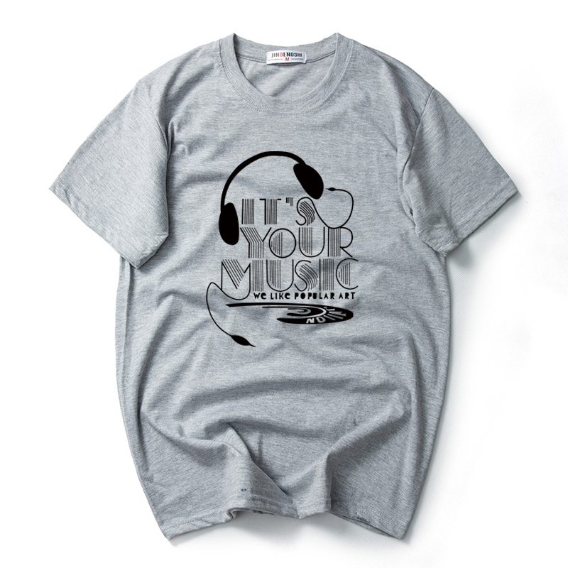 Mùa hè nam mới nửa tay áo cộng với phân bón XL cotton cổ tròn đặc biệt chất béo áo thun nam ngắn tay áo phông nam tay ngắn đẹp