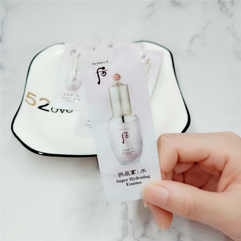Hàn Quốc sau khi Gong Chen thưởng thức nước, mẫu tinh chất dưỡng da mặt 1ml dưỡng ẩm giữ ẩm sau khi sửa nắng serum rau má 1004