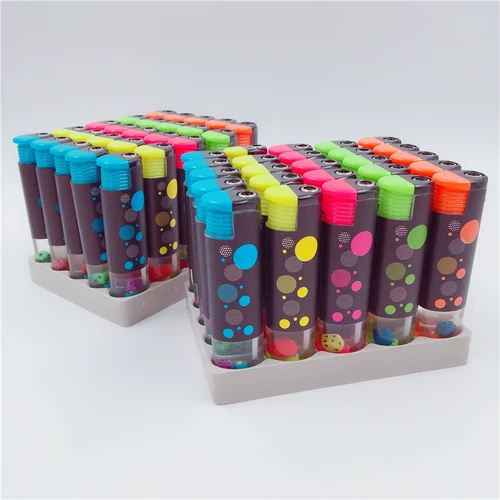 Креативная взрывобезопасная пластиковая прозрачная ветрозащитная зажигалка, анти-москитная спираль, увеличенная толщина