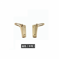 Золото (средняя) одна пара